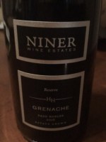 Niner Reserve HH Grenache