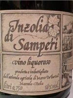 Marco de Bartoli Inzolia di Samperi Liquoroso