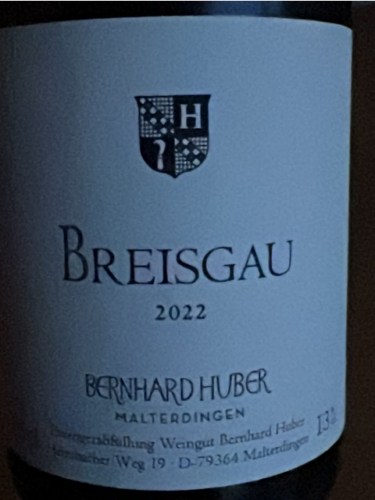 Bernhard Huber Breisgau | Vivino English