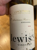 LangeTwins Lewis Vineyard Zinfandel