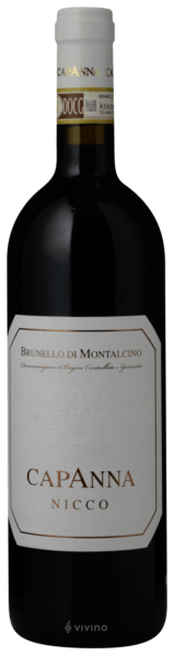 Capanna Nicco Brunello di Montalcino