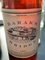 Yering Station Barak's Bridge Botrytis Sémillon