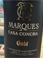 Marques de Casa Concha Gold Cabernet Sauvignon