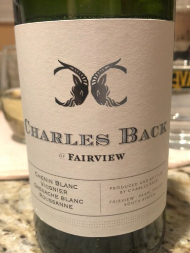 Charles Back White Blend | Vivino English