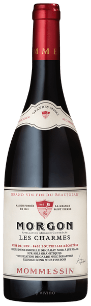 Mommessin Morgon Les Charmes Les Grandes Mises