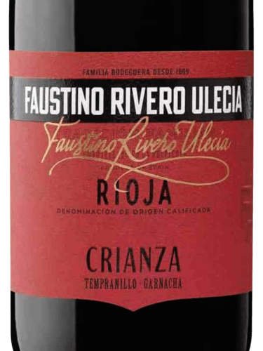 Faustino Rivero Ulecia Rioja Crianza | Vivino English
