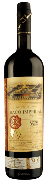 Bodegas Dios Baco Imperial 20 Year Old Amontillado Sherry
