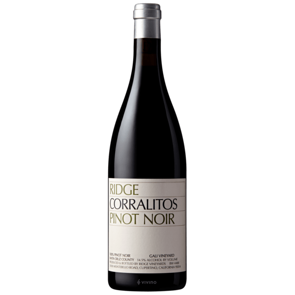 ワイン RIDGE CORRALITOS PINOT NOIR 2018 750ml 2018 Corralitos Ridge Vineyards Pinot Noir - CellarTracker