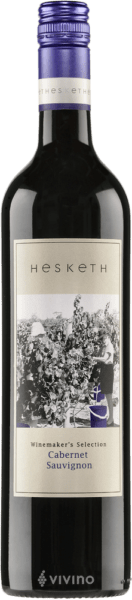 Hesketh Winemaker's Selection Cabernet Sauvignon | Vivino 日本語