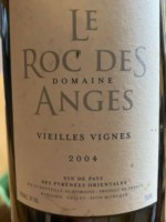 Le Roc des Anges Les Vieilles Vignes Pyrenees-Orientales Blanc