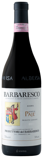 Produttori del Barbaresco Barbaresco Riserva Pajé