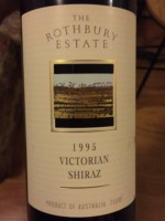 Rothbury Estate Victorian Shiraz