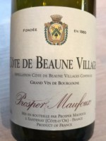 Prosper Maufoux Côte de Beaune Villages