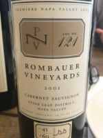 Rombauer Vineyards Premiere Napa Valley Cabernet Sauvignon