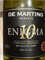De Martino Enigma 10 Reserva Special Edition