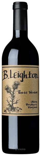 B. Leighton Petit Verdot (Olsen Brothers Vineyard)