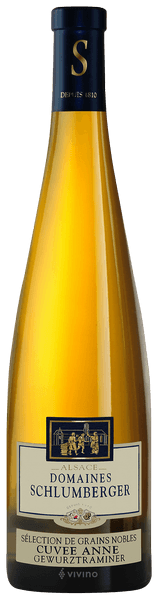 Domaines Schlumberger Cuvée Anne Gewürztraminer Alsace Sélection de Grains Nobles