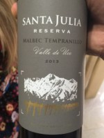 Santa Julia Reserva Malbec - Tempranillo
