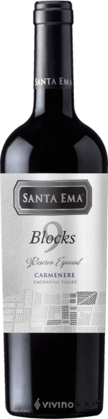 Santa Ema Blocks Reserva Especial Carmenere