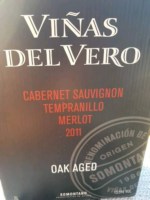 Viñas del Vero Oak Aged Cabernet Sauvignon - Tempranillo - Merlot Somontano