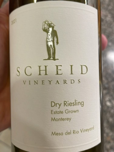 Scheid Vineyards Mesa del Rio Vineyard Riesling Dry | Vivino US