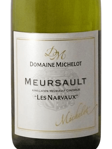【まとめ割有】Meursault Les Narvaux 2016 750ml Domaine Michelot Meursault 'Les Narvaux' | Vivino English