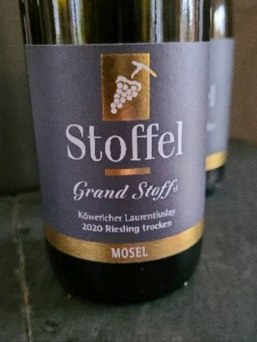 Stoffel Grand Stoffs Köwericher Laurentiuslay Riesling Trocken | Vivino US