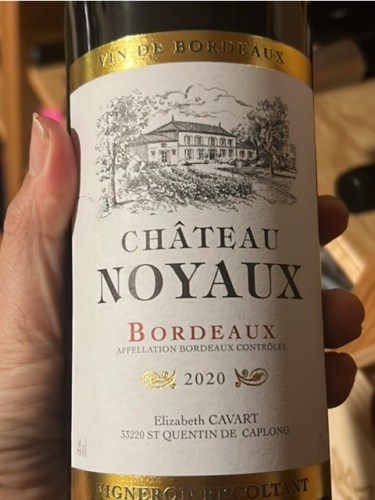 Chateau Noyaux (FR) Bordeaux Rouge | Vivino English