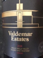 Valdemar Estates Stoney Vine Vineyard Syrah
