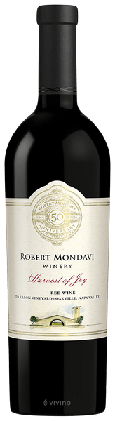 Robert Mondavi Winery Harvest of Joy To Kalon Vineyard Red