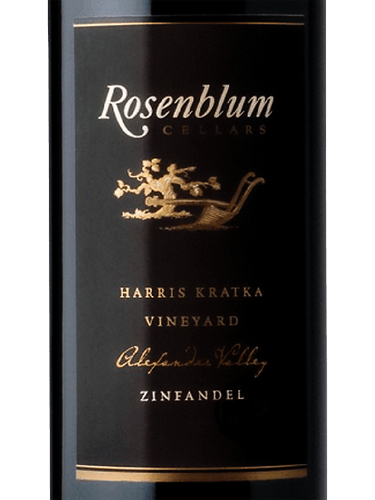 Rosenblum Cellars Harris Kratka Vineyard Zinfandel | Vivino US
