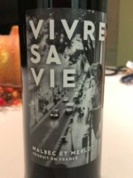 Georges Vigouroux Vivre Sa Vie Malbec - Merlot