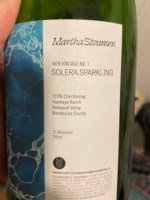 Martha Stoumen Solera Sparkling