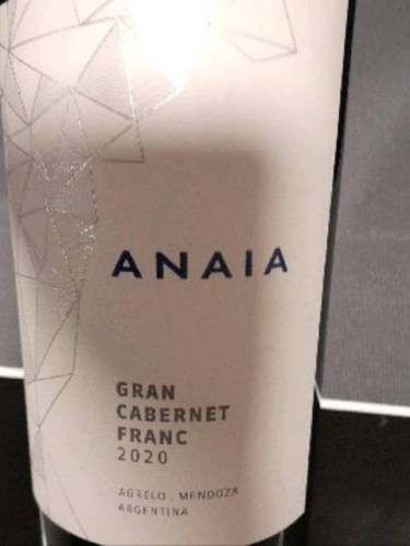 Anaia Gran Cabernet Franc | Vivino English