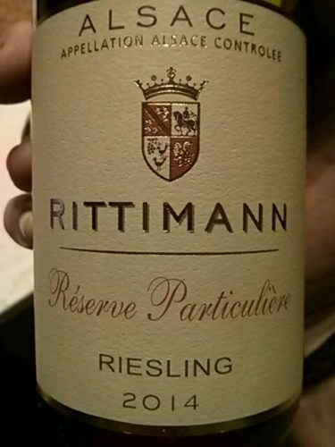 Rittimann Réserve Particulière Riesling | Vivino US