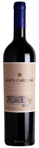 Santa Carolina Specialties Malbec (West Andes)