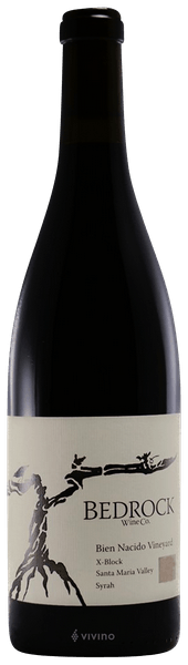 Bedrock Wine Co. Bien Nacido Vineyard X-Block Syrah