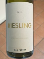 Mac Forbes Strathbogie Ranges Riesling