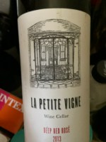 Black Elephant Vintners La Petite Vigne Deep Red Rosé