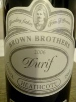 Brown Brothers Durif