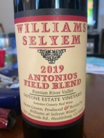 Williams Selyem Saitone Estate Vineyard Antonio's Field Blend