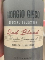 Giorgio Gieco Special Selection Single Vineyard Red Blend