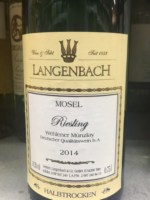 Langenbach Wehlener Münzlay Riesling Halbtrocken