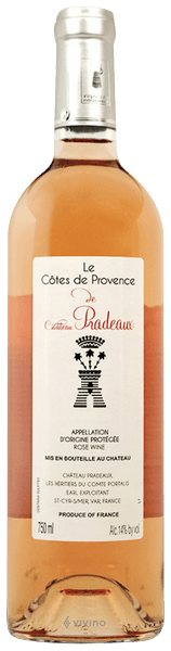 Château Pradeaux Le Côtes de Provence Rosé