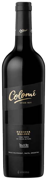 Colomé Reserva Malbec