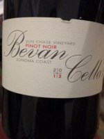 Bevan Cellars Sun Chase Vineyard Pinot Noir