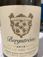 Bergström Le Pré du Col Vineyard Chardonnay