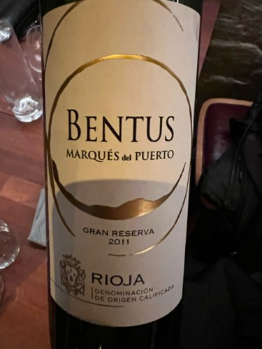 Marqués del Puerto Bentus Gran Reserva | Vivino English