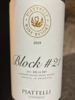 Piattelli Block #21 Malbec