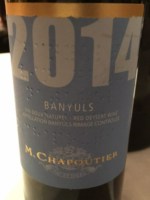 M. Chapoutier Banyuls